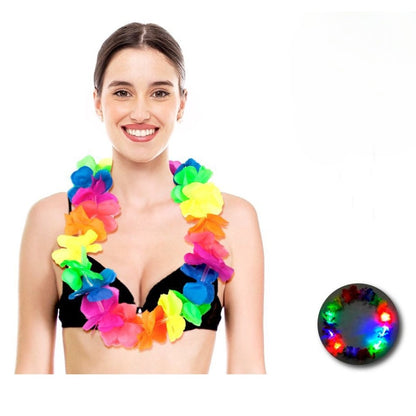 Hawaiikette mit Licht