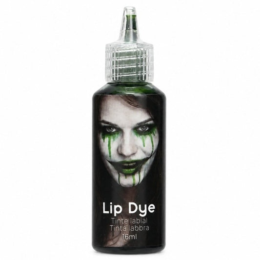 Grüne Mundfarbe