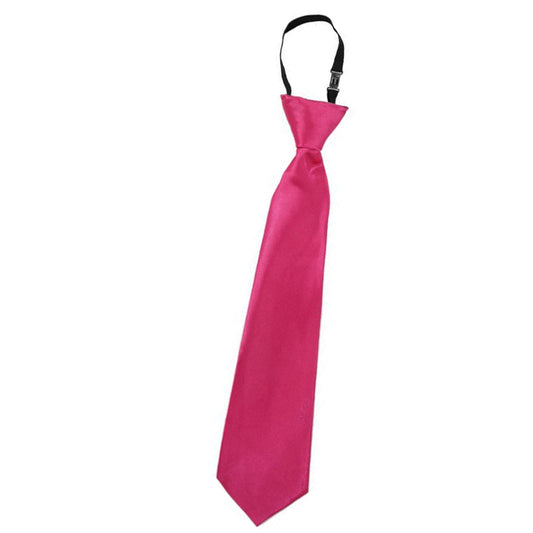 Krawatte Satin-Glanz Rosa