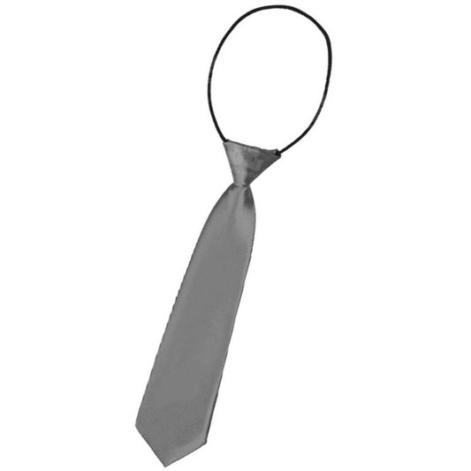 Kurze graue Krawatte