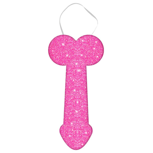 Glitzernder Penis-Krawatte
