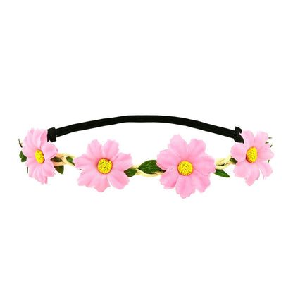 Klassische rosa Blumenkrone