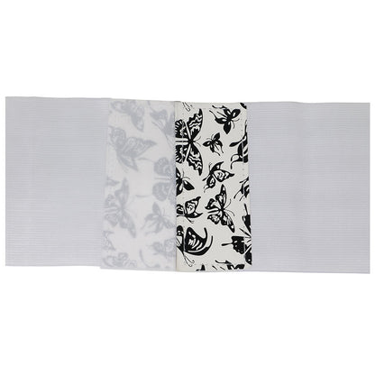 Weißes Korsett mit Schmetterlingen