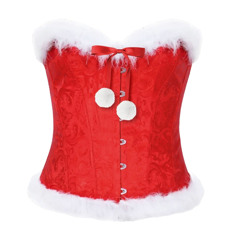 Mutter-Weihnachtsmann-Corsage
