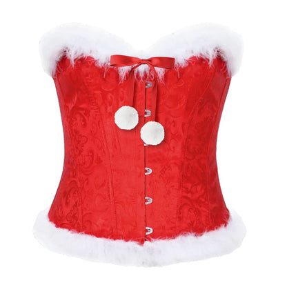 Mutter-Weihnachtsmann-Corsage