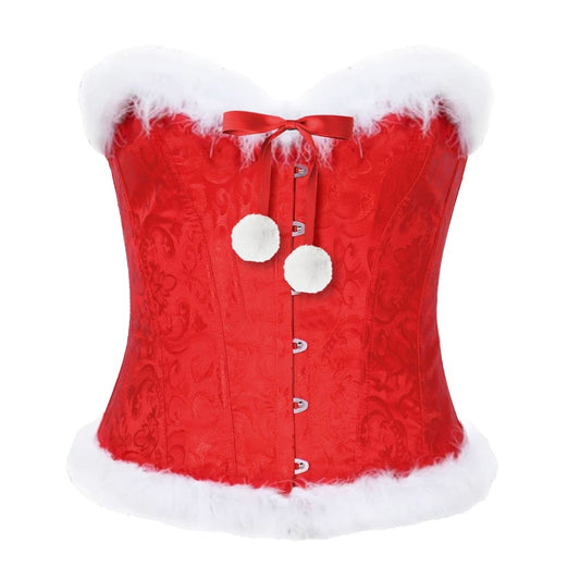 Mutter-Weihnachtsmann-Corsage