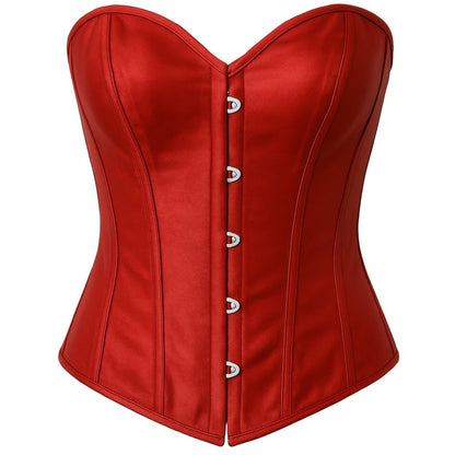 Rotes Herz-Corsage