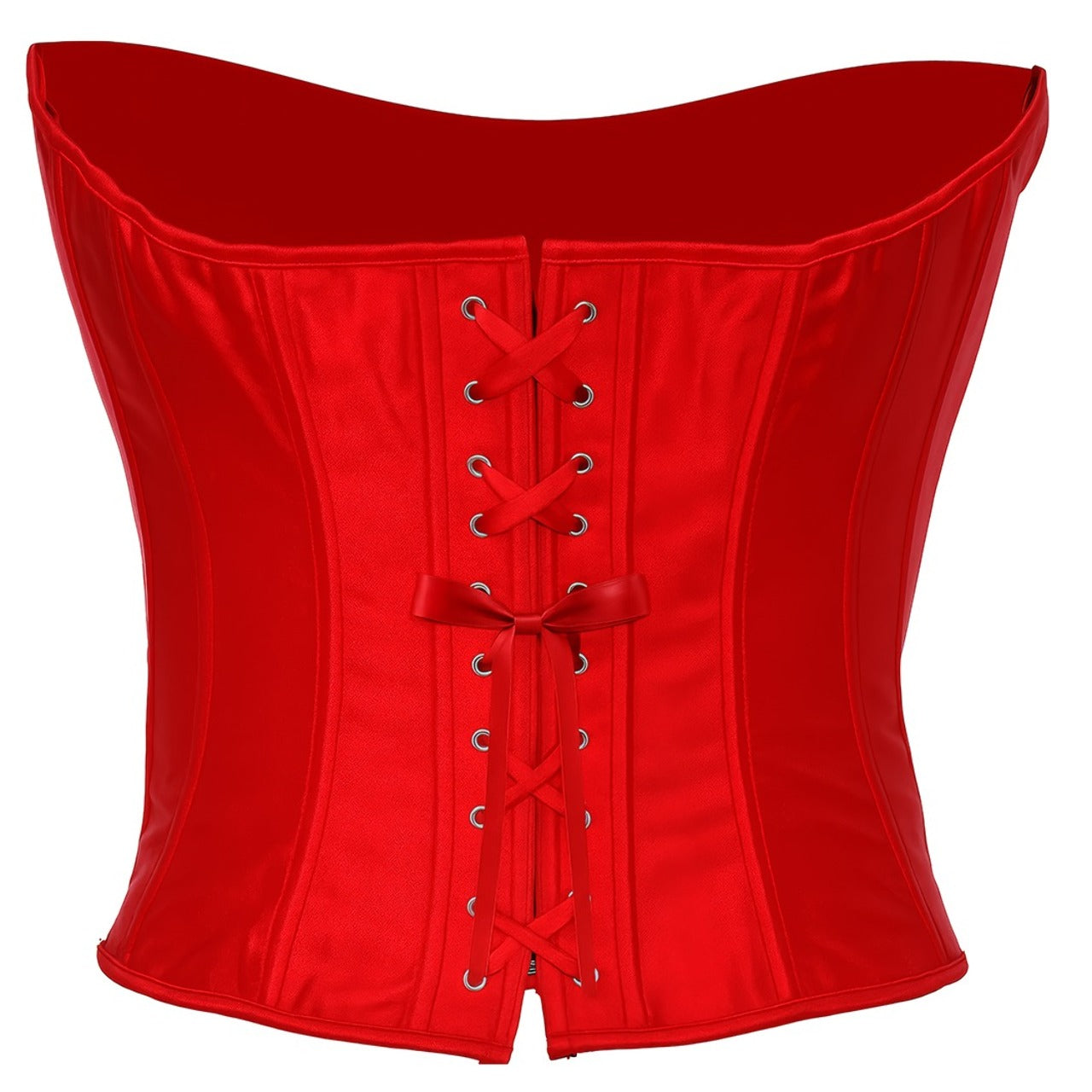 Rotes Herz-Corsage