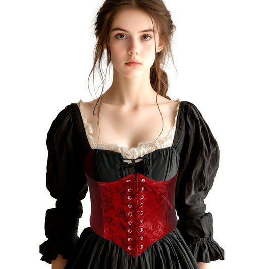 Rotes Korsett Schmetterlingen