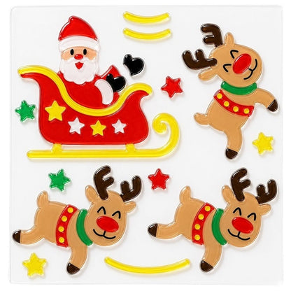 Weihnachts-Rentier-Gel-Dekoration