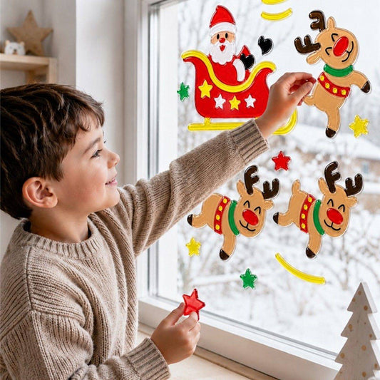 Weihnachts-Rentier-Gel-Dekoration