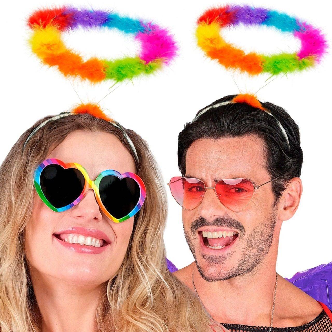 Regenbogen-Engel-Haarreif
