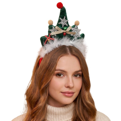 Weihnachtsbaum-Haarreif