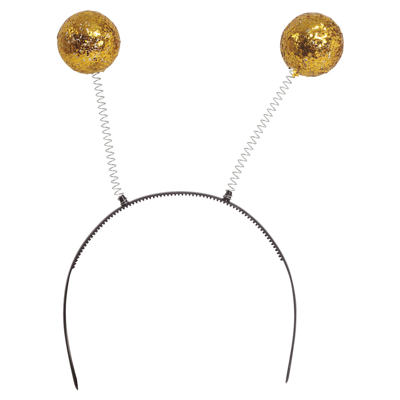 Goldglitzer-Kugel-Diadem