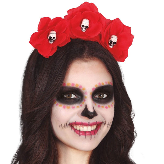 Catrina-Totenkopf-Haarreif