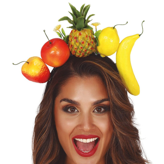 Rumbera-Stirnband mit bunten Früchten