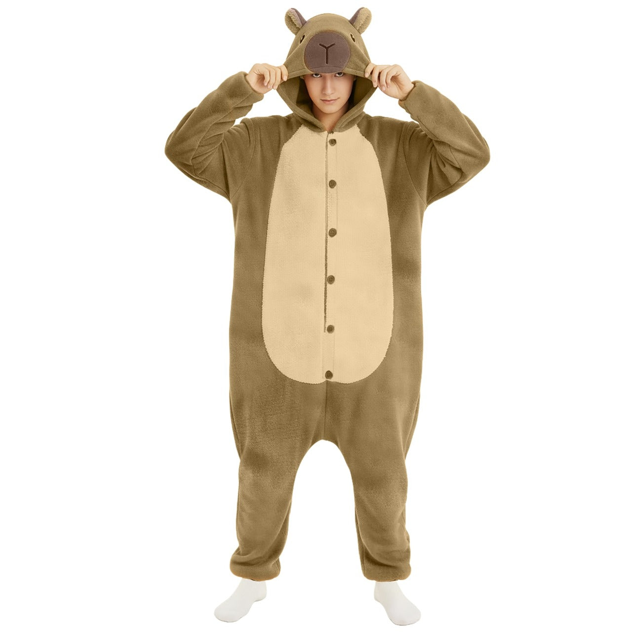 Lustige Capybara Gruppenkostüme