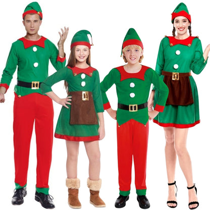 Weihnachtliche Elfen Gruppenkostüme