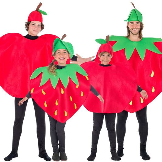 Rote-Früchte-Gruppenkostüme