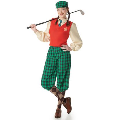 Golfspieler-Karomuster Gruppenkostüme