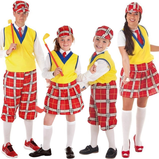 Golfspieler Gruppenkostüme