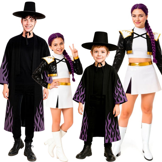 K-Pop-Gruppenkostüme Rumi und Jinu