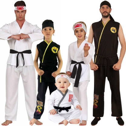 Karate-Kid-Gruppenkostüme