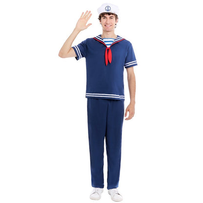 Blaue Matrosen Gruppenkostüme 