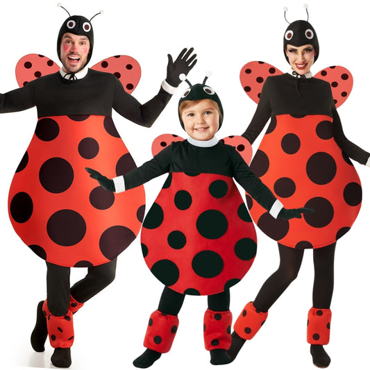 Mollige Marienkäfer-Gruppenkostüme