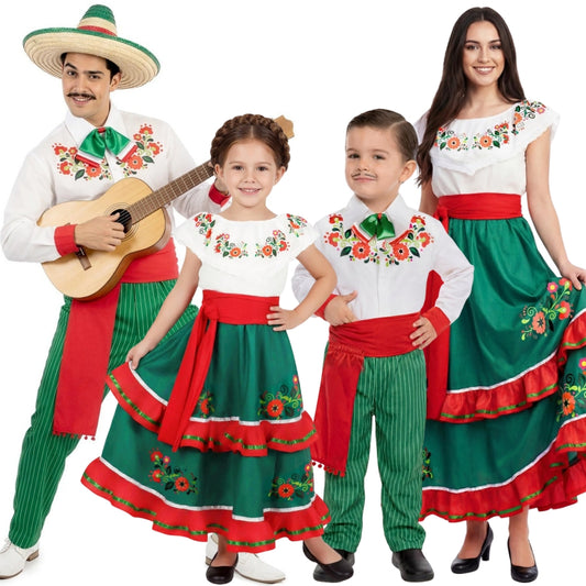 Lustige Mexikaner-Gruppenkostüme