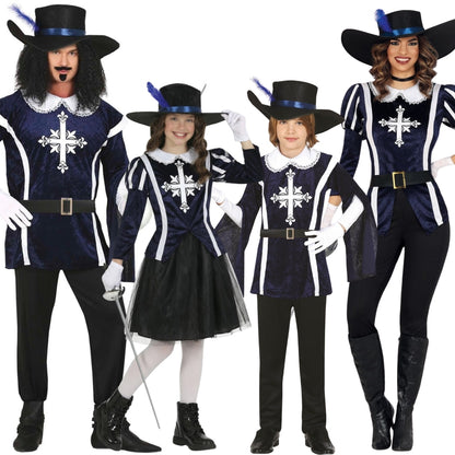 D’Artagnan-Musketier-Gruppenkostüme
