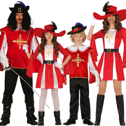 Porthos-Musketeer-Gruppenkostüme