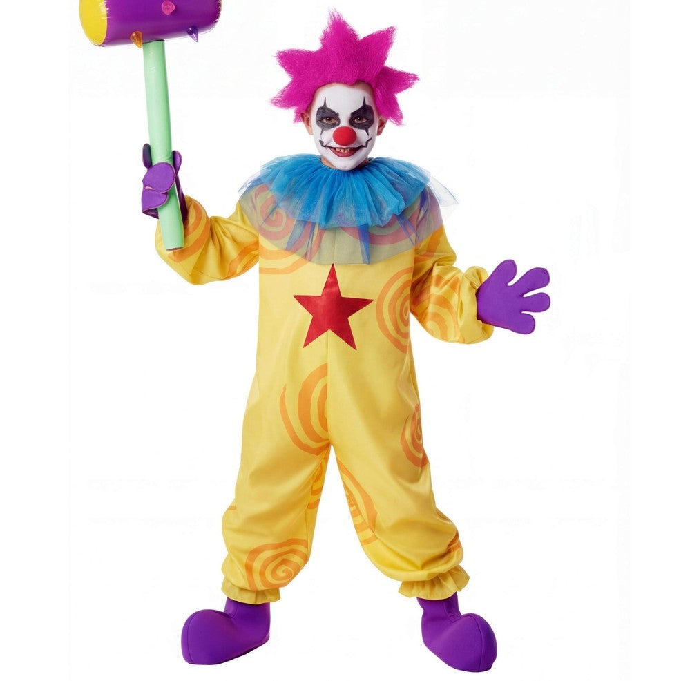 Bunte Killerclown-Gruppenkostüme