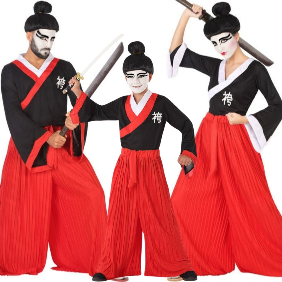 Samurai Gruppenkostüme