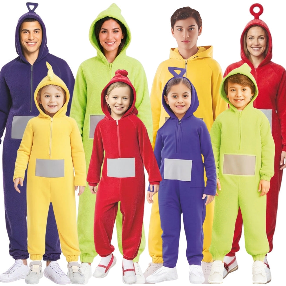 Teletubbies-Eco-Gruppenkostüme