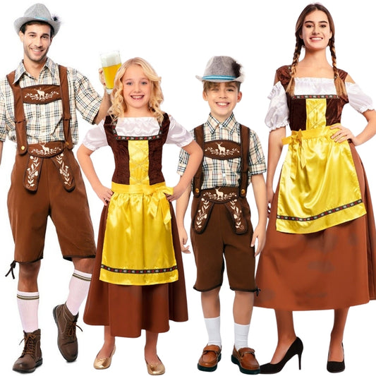 Bayerisch-Tiroler Gruppenkostüme