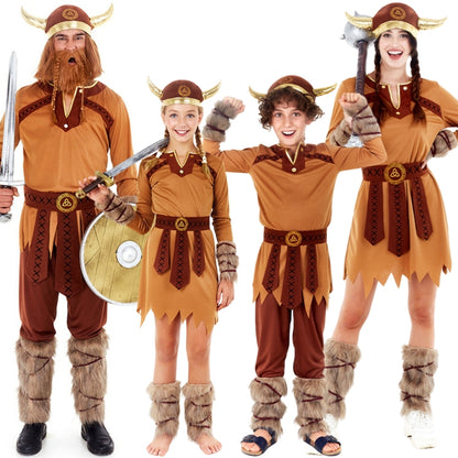 Wikinger-Trikvetr Gruppekostüme