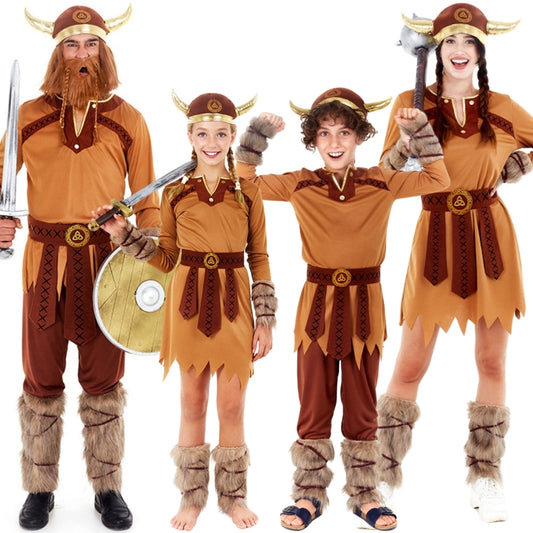Wikinger-Trikvetr Gruppekostüme