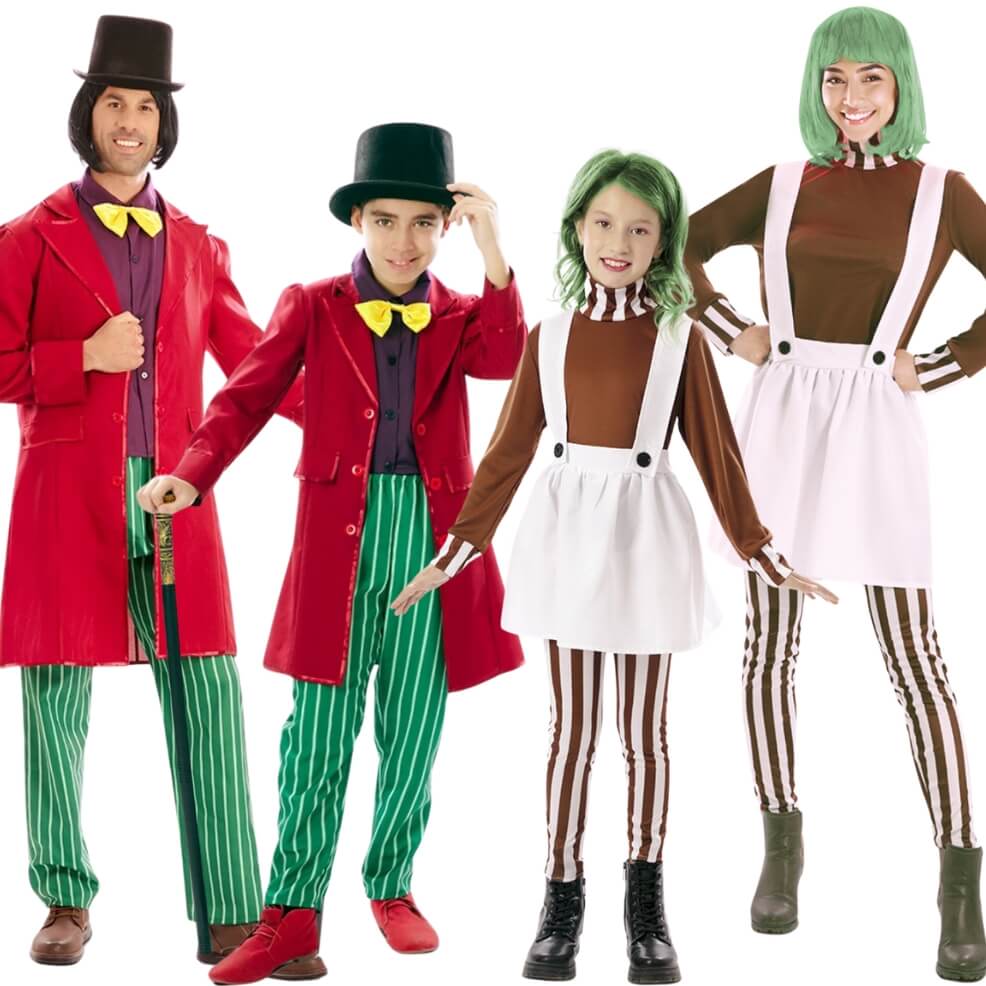 Willy Wonka Gruppenkostüme