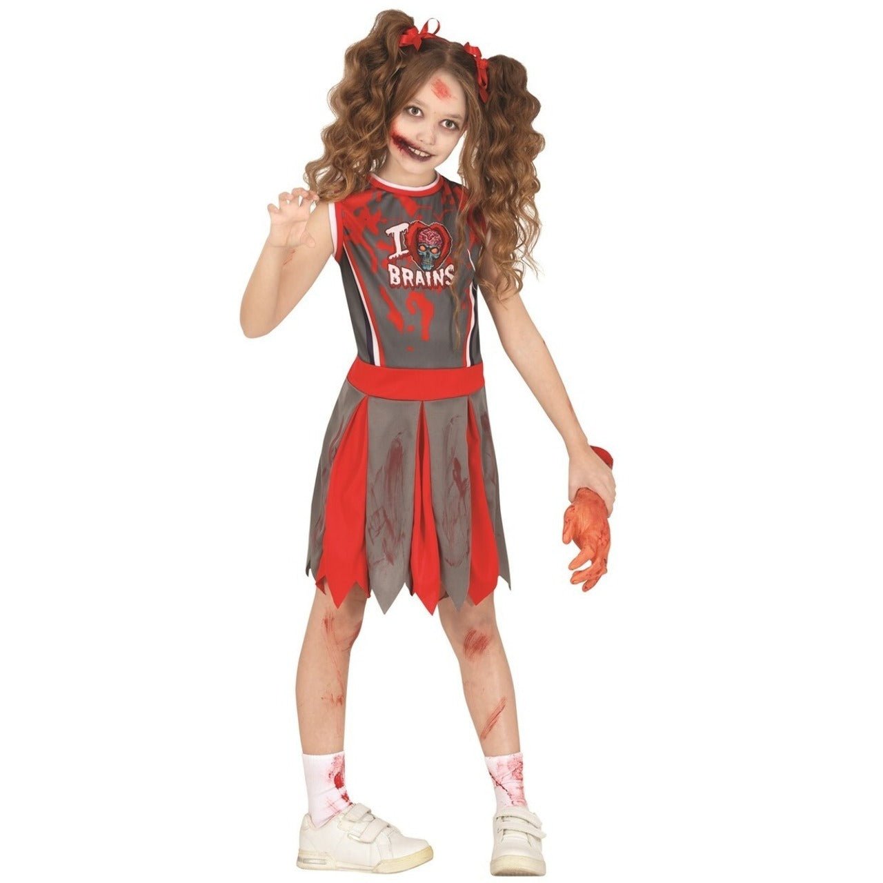 Zombie-Cheerleader und Rugbyspieler Gruppenkostüme