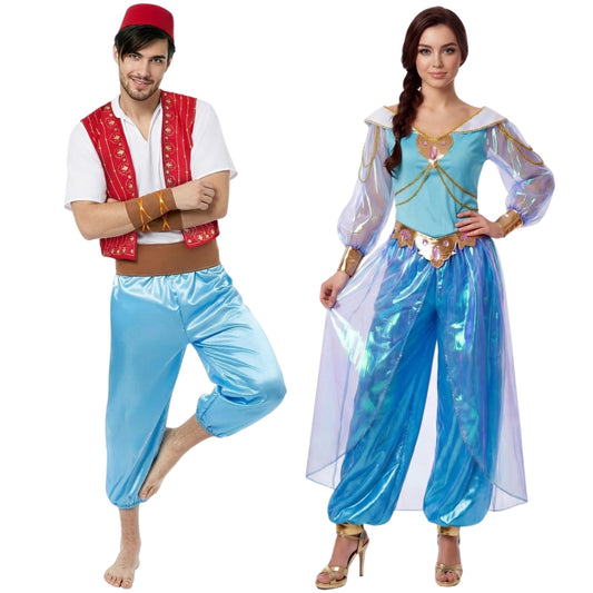Aladdin-und-Jasmin-Orient-Paarkostüme