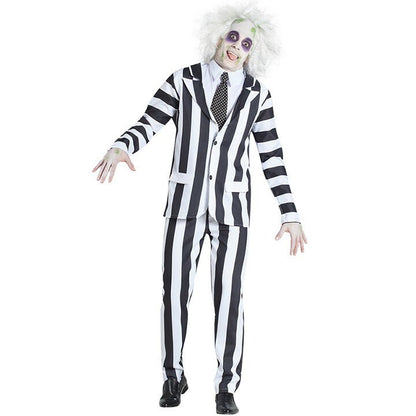 Beetlejuice Streifen Paarkostüme