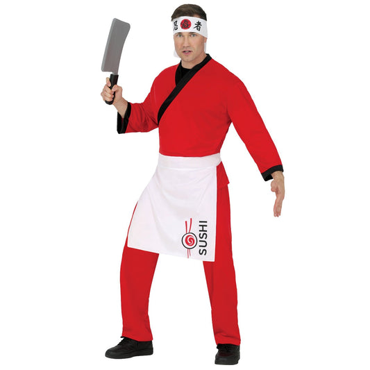 Koch-und-Sushi-Paarkostüme