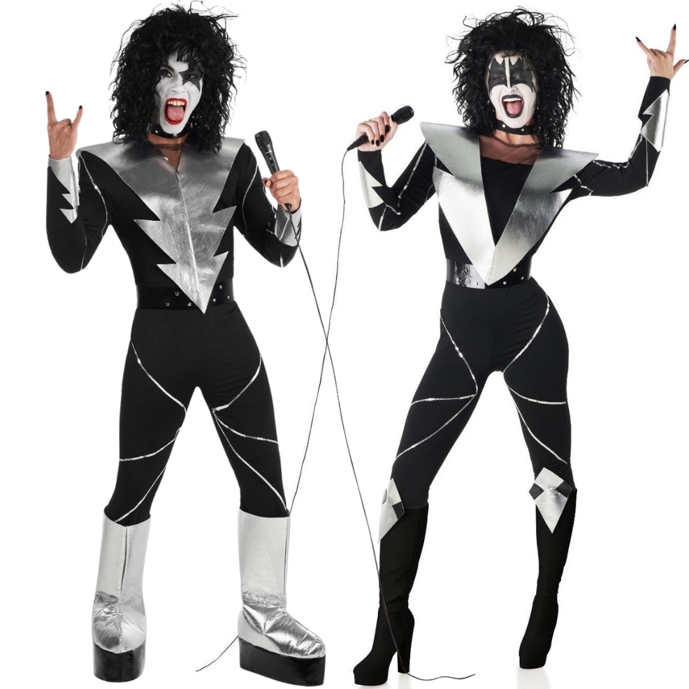 Heavy Metal Kiss Paarkostüme