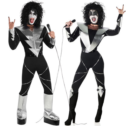 Heavy Metal Kiss Paarkostüme