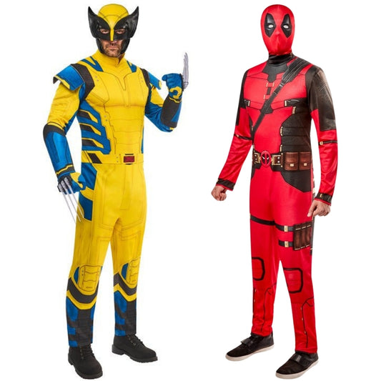 Wolverine und Deadpool Pärchenkostüme