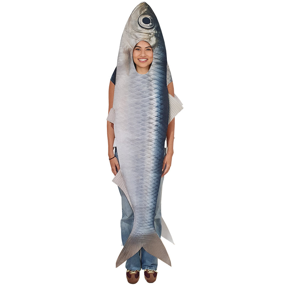 Fischer-und-Sardine-Paarkostüme