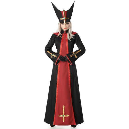 Satanische Priester-Paarkostüme