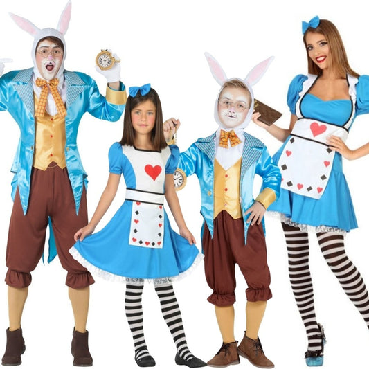 Alice und Hase Gruppenkostüme