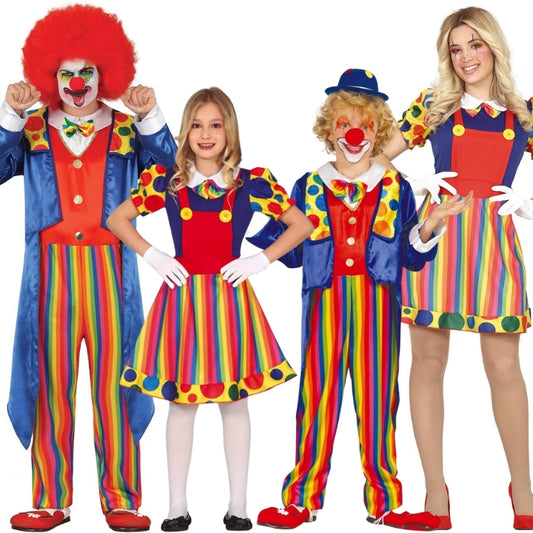 Lustiges Clown Gruppenkostüme